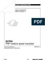 Data Sheet: PNP Medium Power Transistor