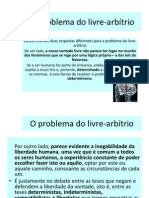 O Problema Do Livre-Arbítrio e o Determinismo - Cópia - Cópia