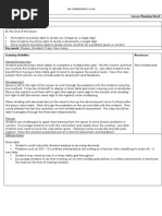 Lesson Plan Short Division