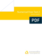 Numerical Reasoning Test2 Solutions