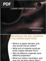 Lunar Space Elevator-Technical