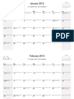 2013 Calender PDF