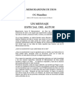 El Memorandum de Dios PDF