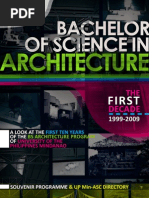 UP Min BS Architecture Souvenir Program