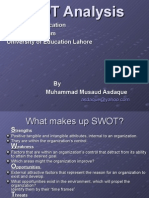 Asdaque Musaud SWOT Analysis