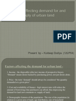 12 UP 04 Factors Affecting Demand For and Supply of Urban Land