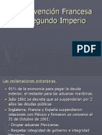 La Intervención Francesa y El Segundo Imperio