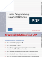 Linear Programming - Graphical Solution