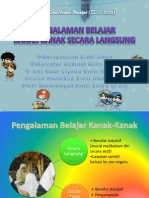 Pengalaman Langsung