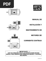 Manual de Instalacion y Mantencion de Motores DC