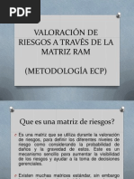 Valoración Matriz RAM