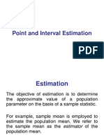 Point and Interval Estimation-26!08!2011