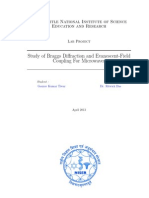 Study of Evanescent Wave Coupling Using Prism Method and Bragg Diffraction.