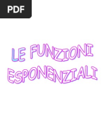 Le Funzioni Esponenziali