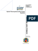 Hybrid Thermophotovoltaic Power