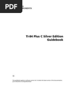 TI-84Plus C Guidebook en