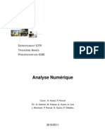 Analyse Numérique Avec TP INSA Toulouse