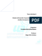 Estado de Desarrollo Corporativo - Evaluación