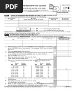 Child and Dependent Care Expenses: (If You Have More Than Two Care Providers, See The Instructions.)