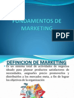 Fundamentos de Marketing Preuniversitario