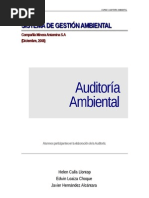 Sistema de Gestión Ambiental - Antamina - Final