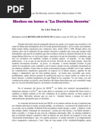 Mead, G.R.S. - Hechos en Torno A La Doctrina Secreta