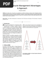 Product Lifecycle Management Advantages and Approach