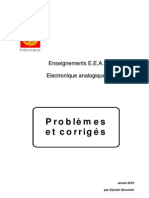 Circuits Analogiques - Problemes Et Corriges PDF