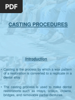 Casting Procedures