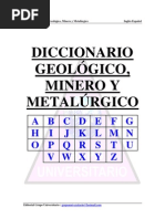 Diccionario Minero, Geologico y Metalurgico Ingles-Español1