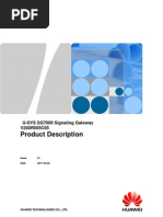 Annex1 U-SYS SG7000 Signaling Gateway Product - Description