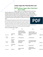 Interpretasi Dan Penilaian Apgar Skor Pada Bayi Baru