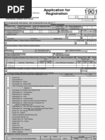 Bir Form 1901 Blank