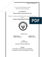 Drag Force Analysis of Car