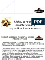 01 Malta, Especificaciones Técnicas