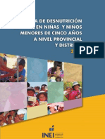 Mapa de Desnutricion 2009