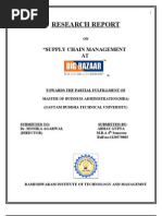 Supply Chain Management at Big Bazaar