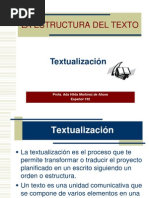 La Estructura Del Texto