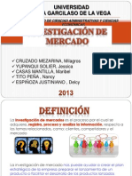 Investigacion de Mercado