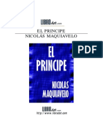 Maquiavelo Principe El