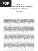 Chapter 11 Consumer Decision-Making With Regard To Organic Food Products