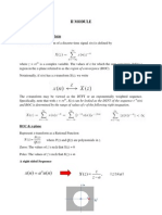 N U A N X: Definition of The Z-Transform