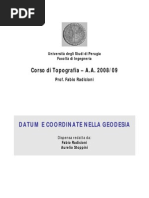 5 - Datum e Coordinate