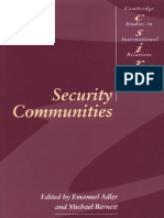 Security Communities - Adler & Barnett (Eds.)