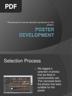 The Process On How We Selected A Produced Our Film Posters