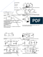 Electric Circuits and Electron Devices Unit I Circuit Analysis Techniques Part-A