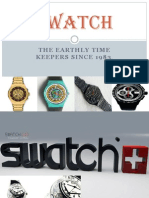 Swatch: The Earthly Time Keepers Since 1983