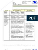 Anexo 3 Matriz de Responsabilidades