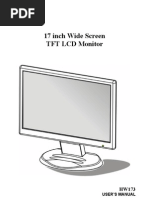 17 Inch Wide Screen TFT LCD Monitor: User'S Manual