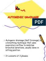 Autogenic Drainage